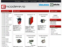 Tablet Screenshot of encodere.ro